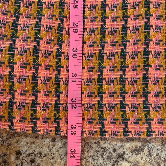 Anthropologie Maeve Tweed Plaid Mini Dress Size 2 - Picture 5 of 5